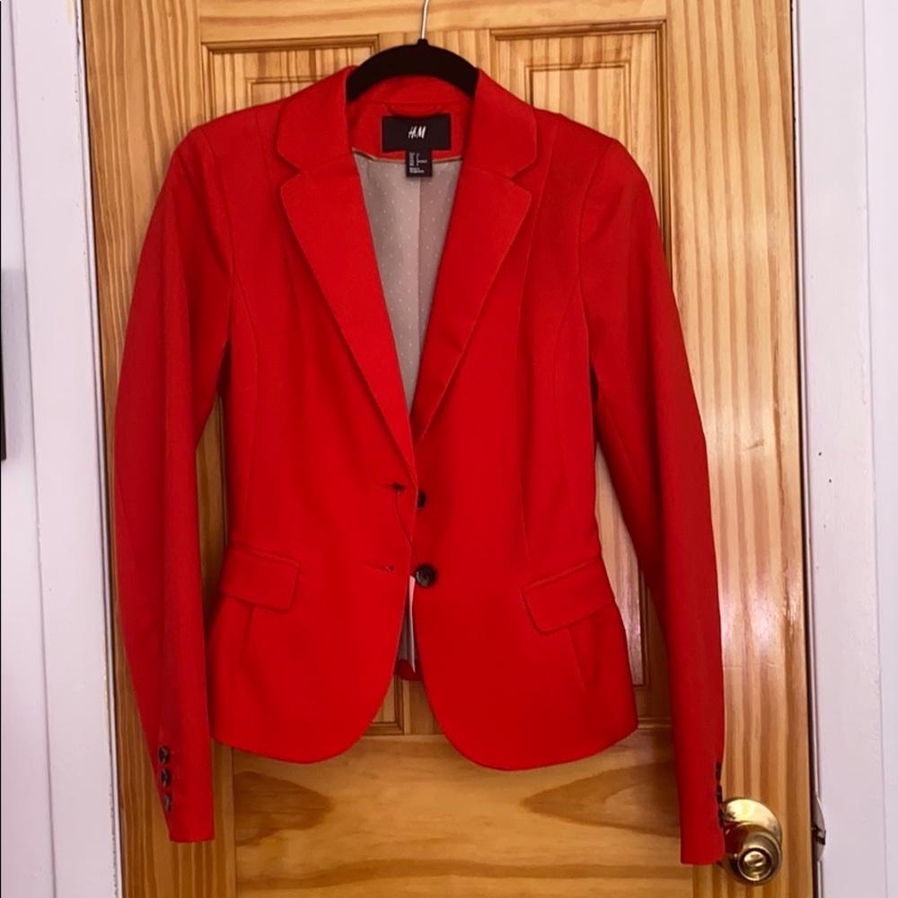 Ha& M Red blazer